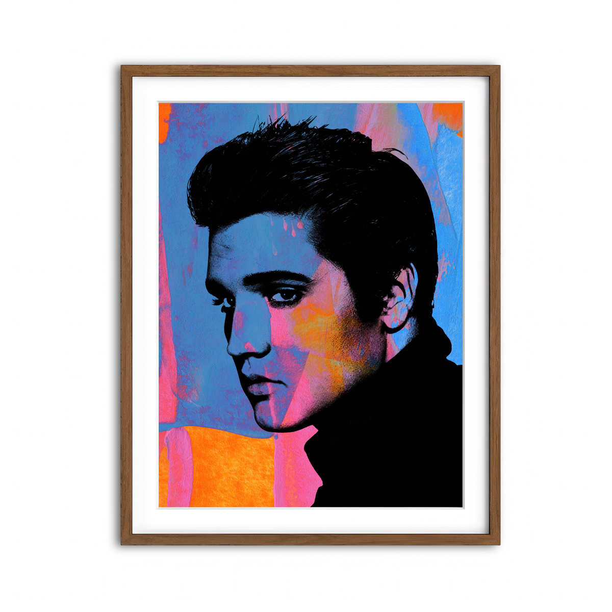 Framed Print 3x4 Walnut