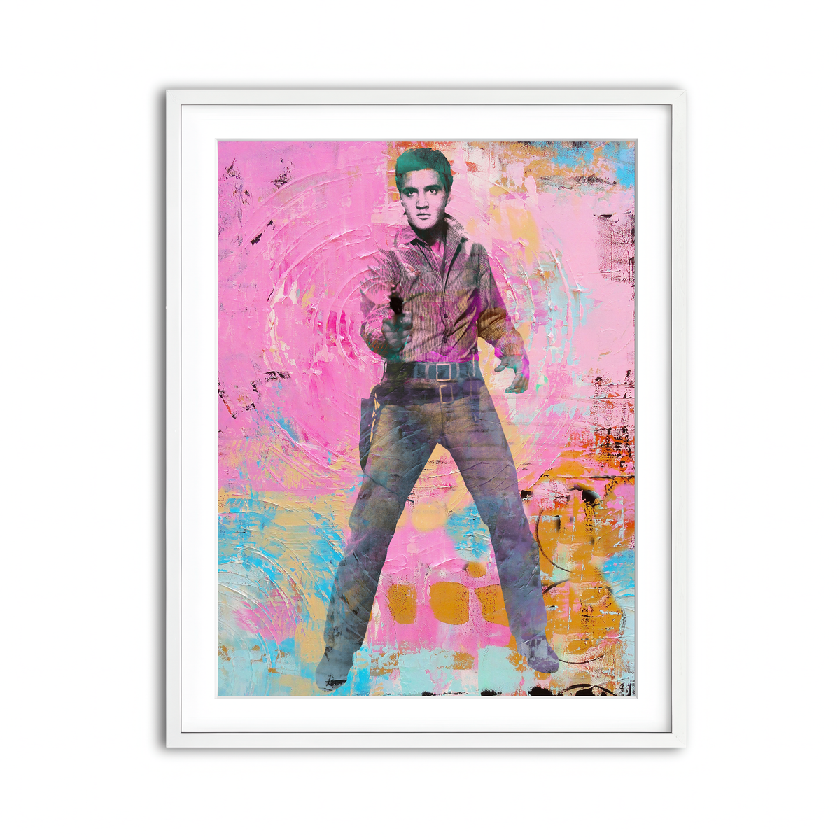 Framed Print 3x4 White