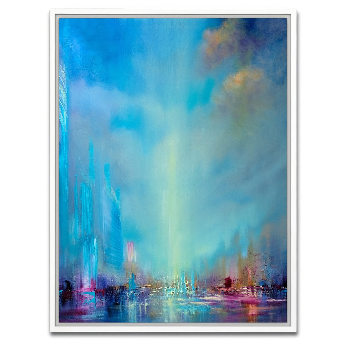AUTO-MOCKUP WHITE | endless | 1 Piece | White Framed Canvas | group=3x4