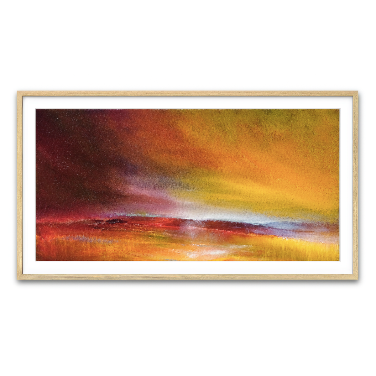 Framed Print 2x1 Natural