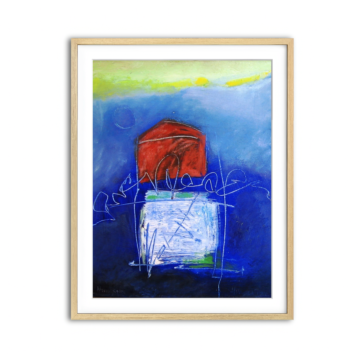 Framed Print 3x4 Natural