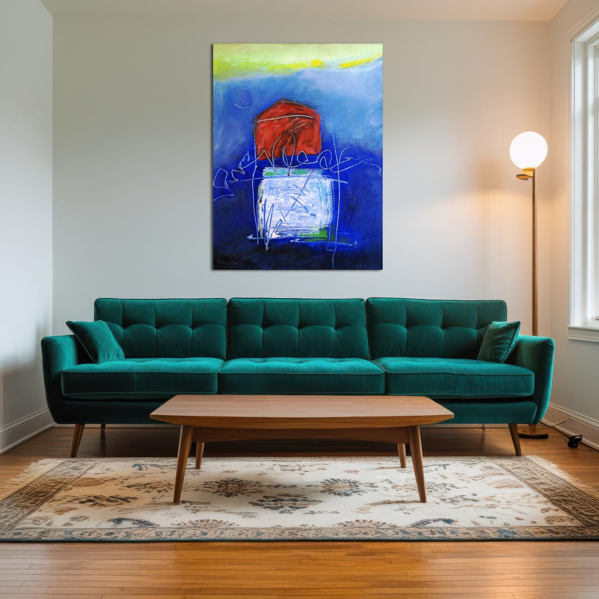 AUTO-MOCKUP ROOM | evening blues II