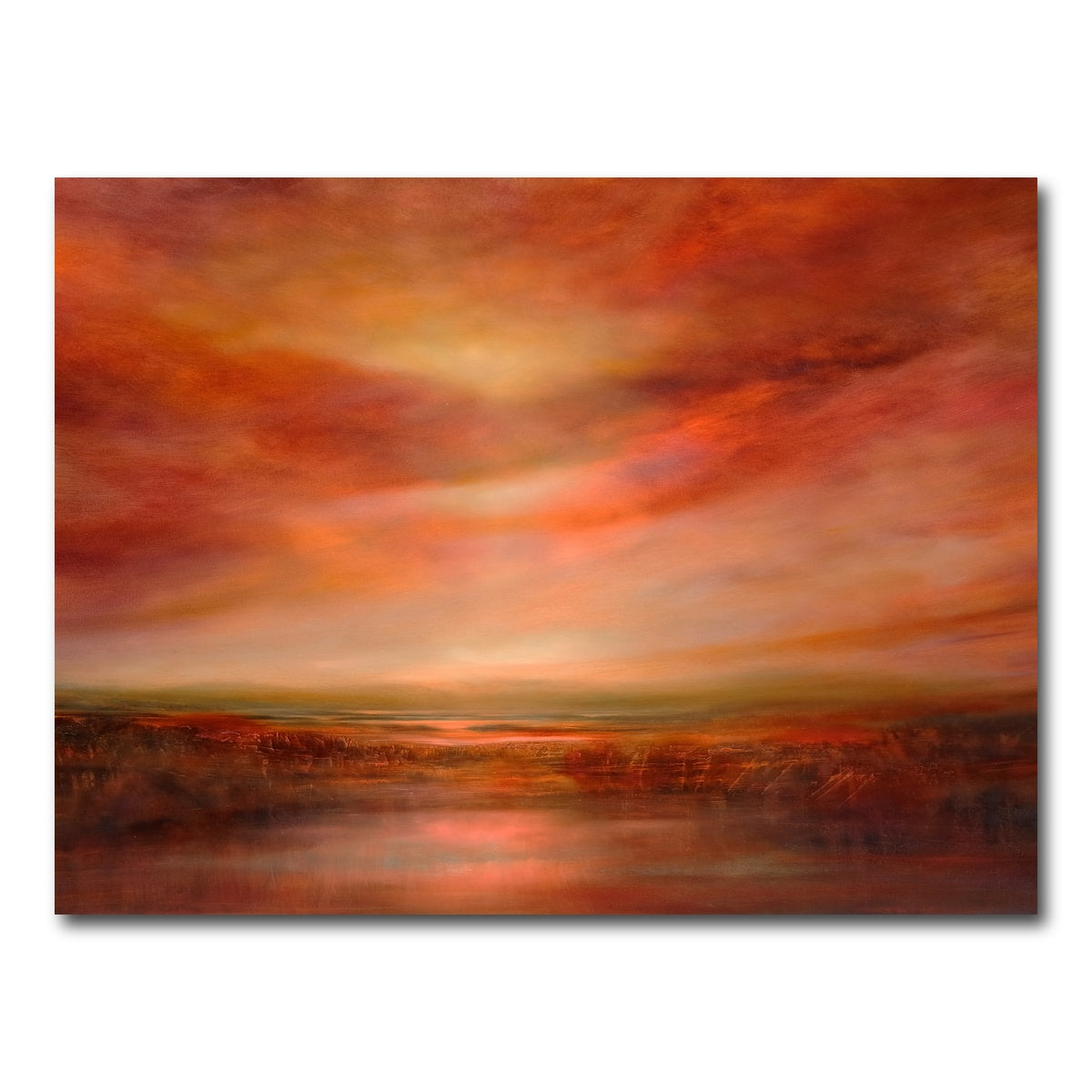 AUTO-MOCKUP WHITE | evening glow | 1 Piece | Gallery Wrap Canvas | group=4x3