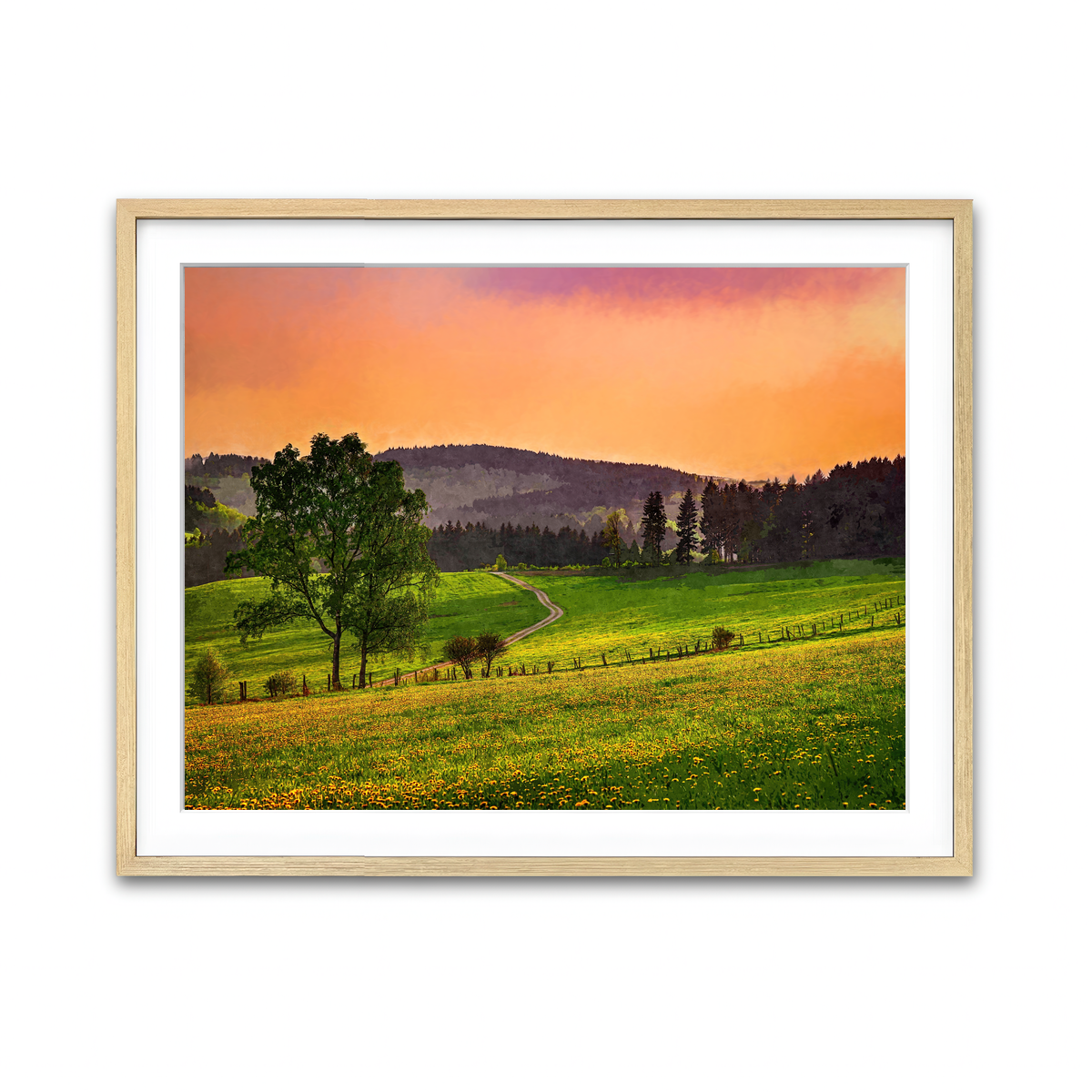 Framed Print 4x3 Natural