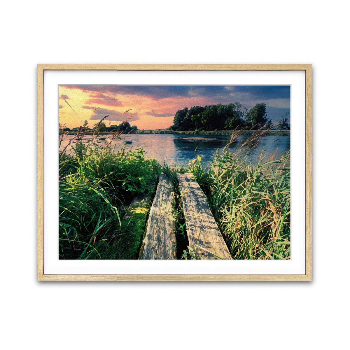 Framed Print 4x3 Natural