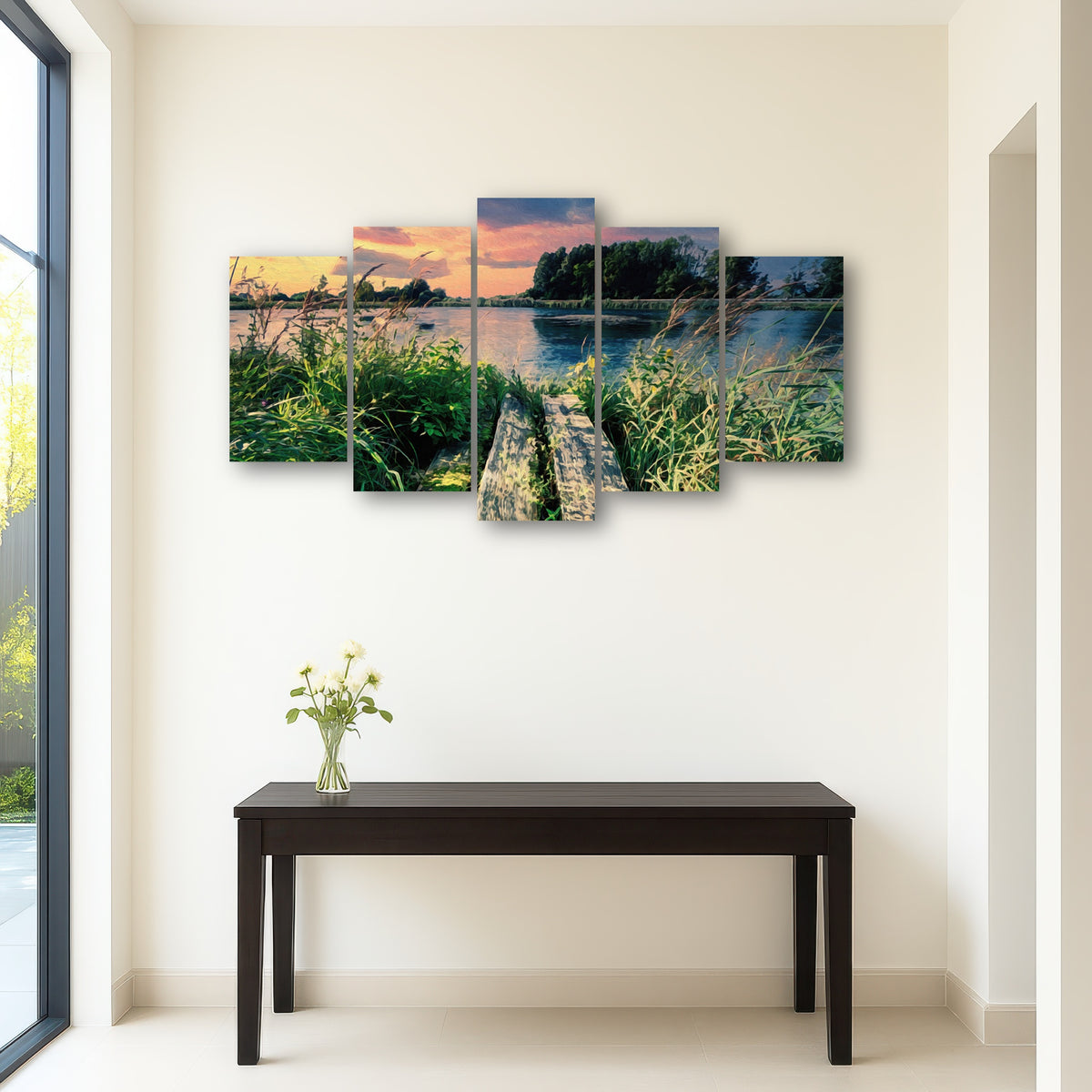 AUTO-MOCKUP ROOM | evening swim