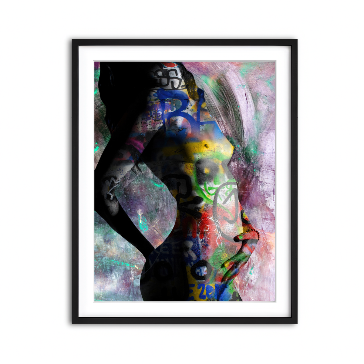 Framed Print 3x4 Black