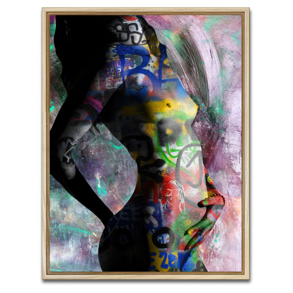 AUTO-MOCKUP WHITE | exotic | 1 Piece | Natural Framed Canvas | group=3x4