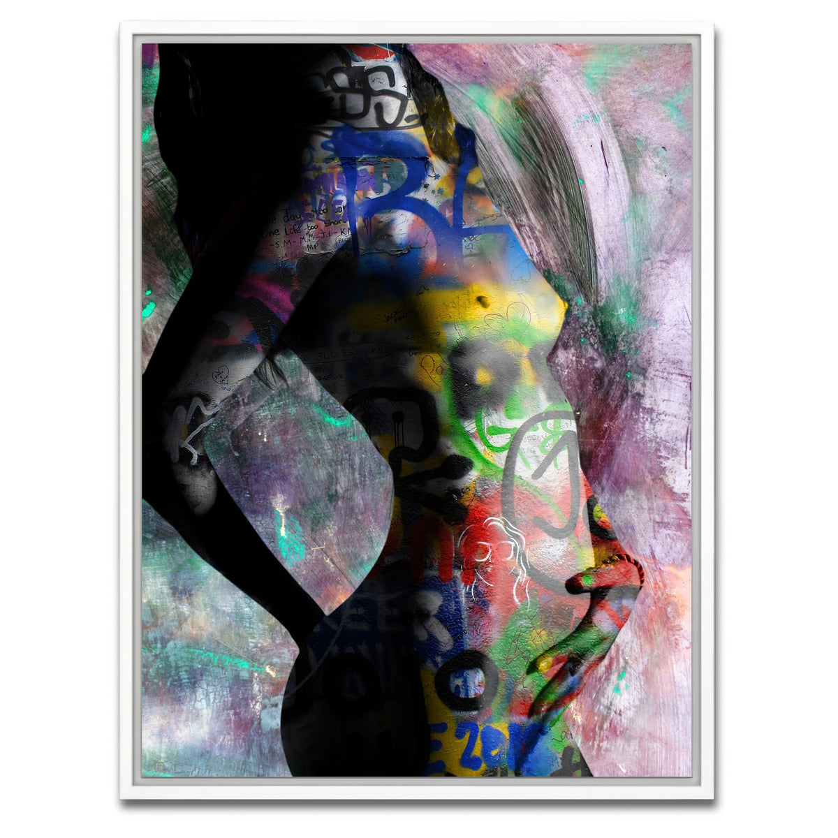 AUTO-MOCKUP WHITE | exotic | 1 Piece | White Framed Canvas | group=3x4