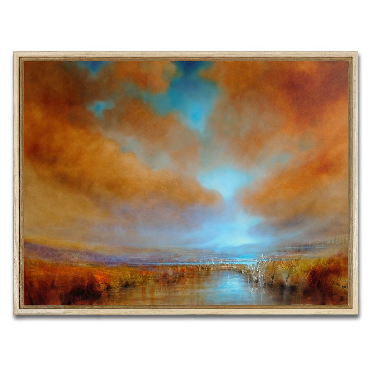 AUTO-MOCKUP WHITE | farben des lichts | 1 Piece | Natural Framed Canvas | group=4x3