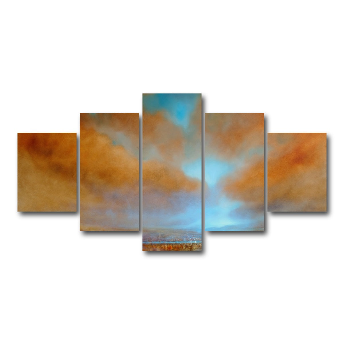 AUTO-MOCKUP WHITE | farben des lichts | 5 Piece | Gallery Wrap Canvas | group=5_short