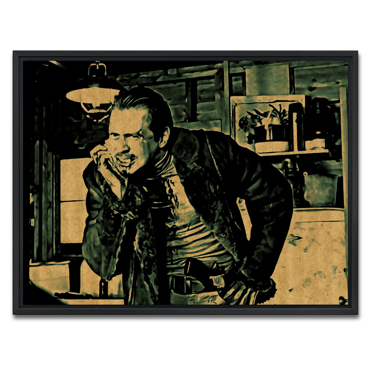 AUTO-MOCKUP WHITE | fargo | 1 Piece | Black Framed Canvas | group=4x3