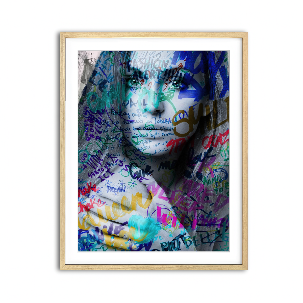 Framed Print 3x4 Natural