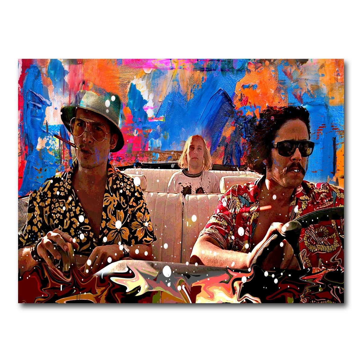 AUTO-MOCKUP WHITE | fear and loathing | 1 Piece | Gallery Wrapped | group=4x3