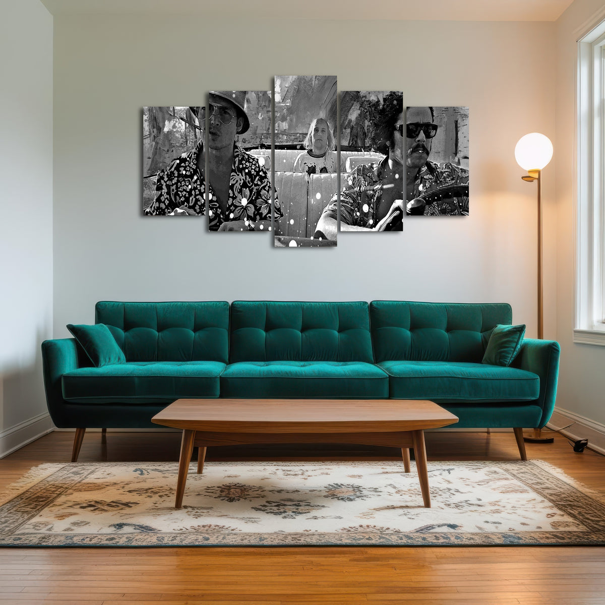 AUTO-MOCKUP ROOM | fear and loathing grayscale