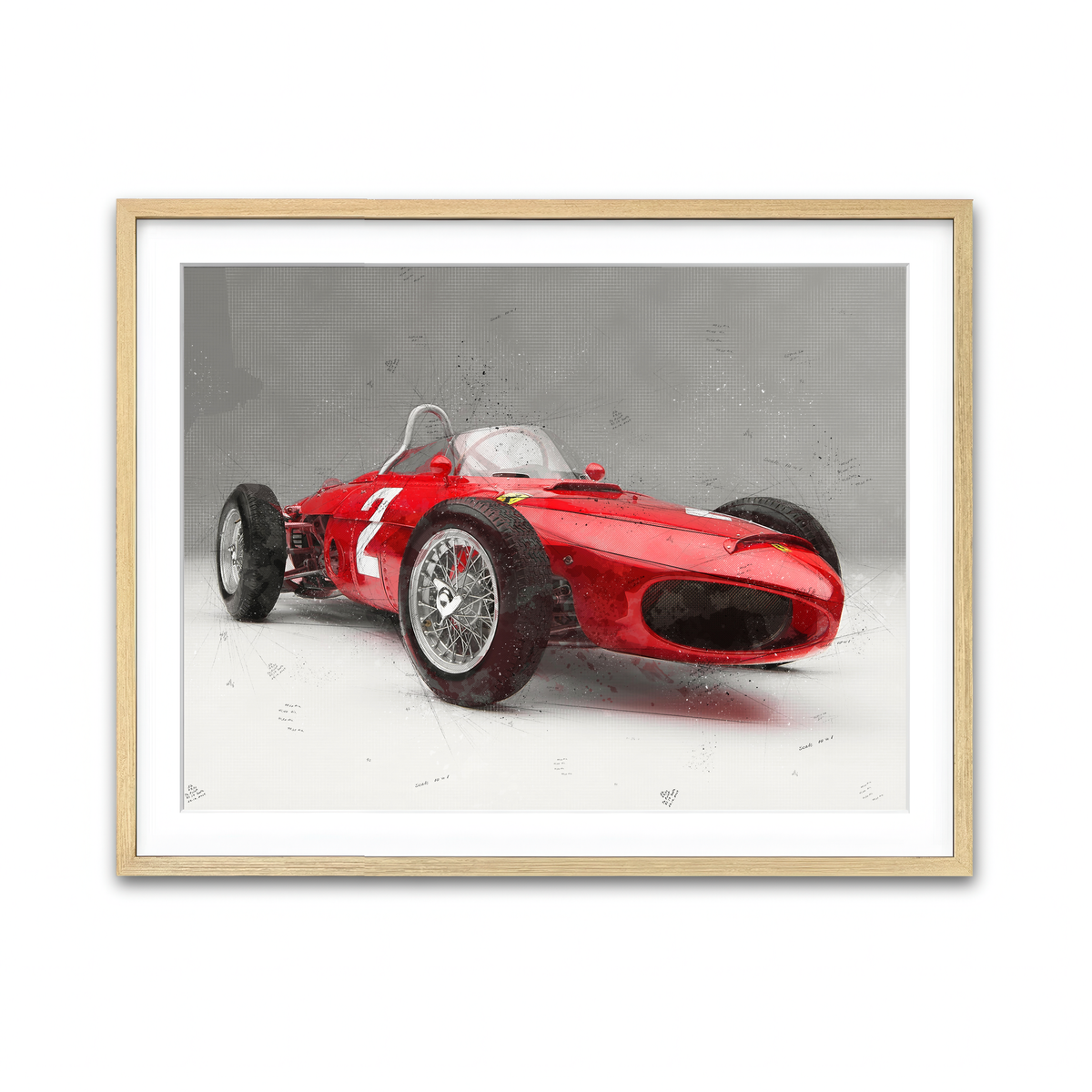 Framed Print 4x3 Natural