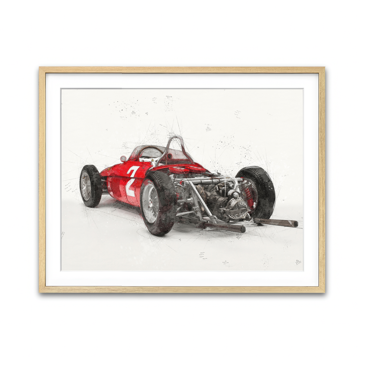 Framed Print 4x3 Natural