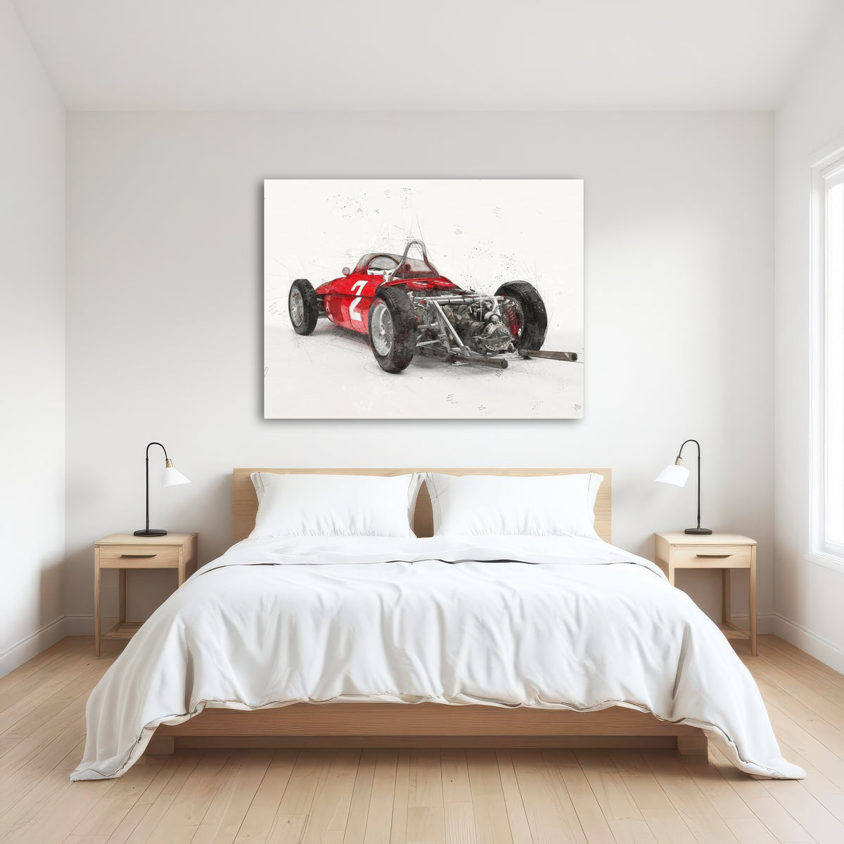 AUTO-MOCKUP ROOM | ferrari 156 rear