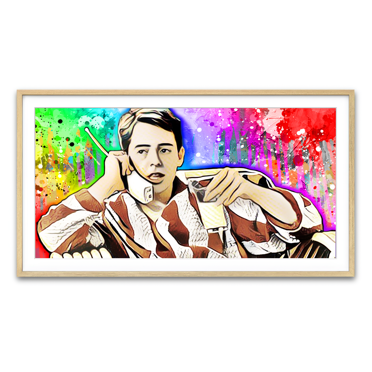 Framed Print 2x1 Natural