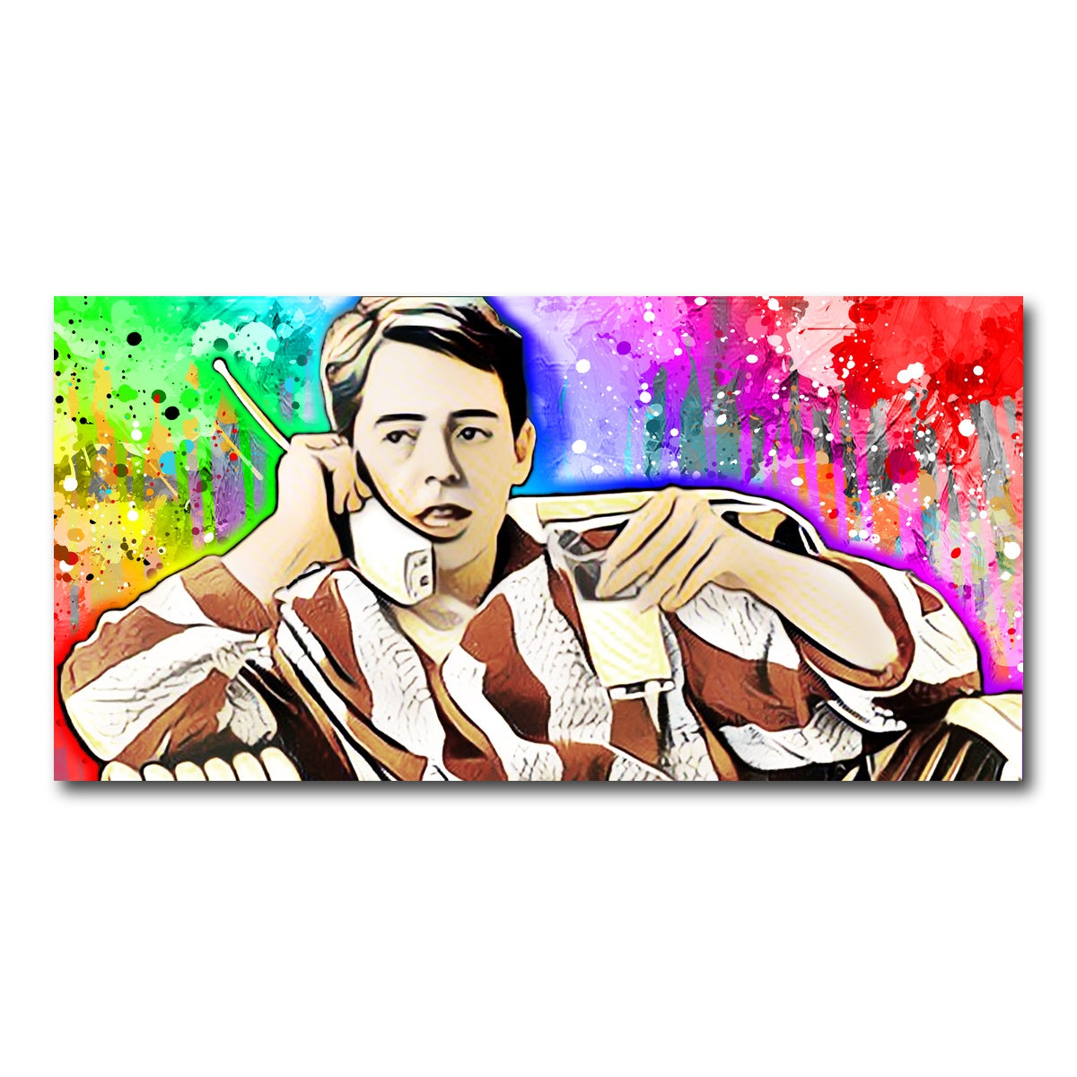 AUTO-MOCKUP WHITE | ferris bueller | 1 Piece | Gallery Wrap Canvas | group=2x1