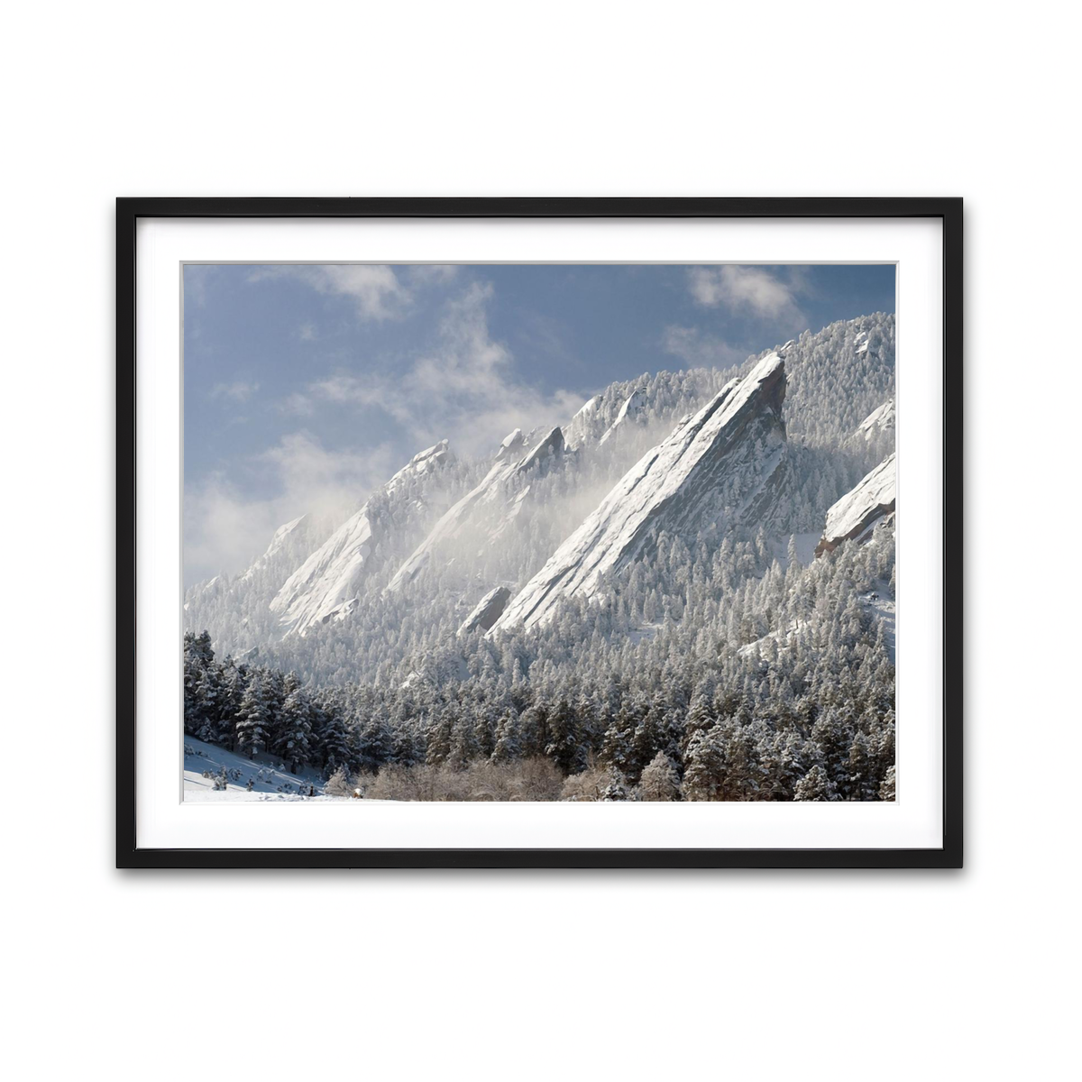 Framed Print 4x3 Black