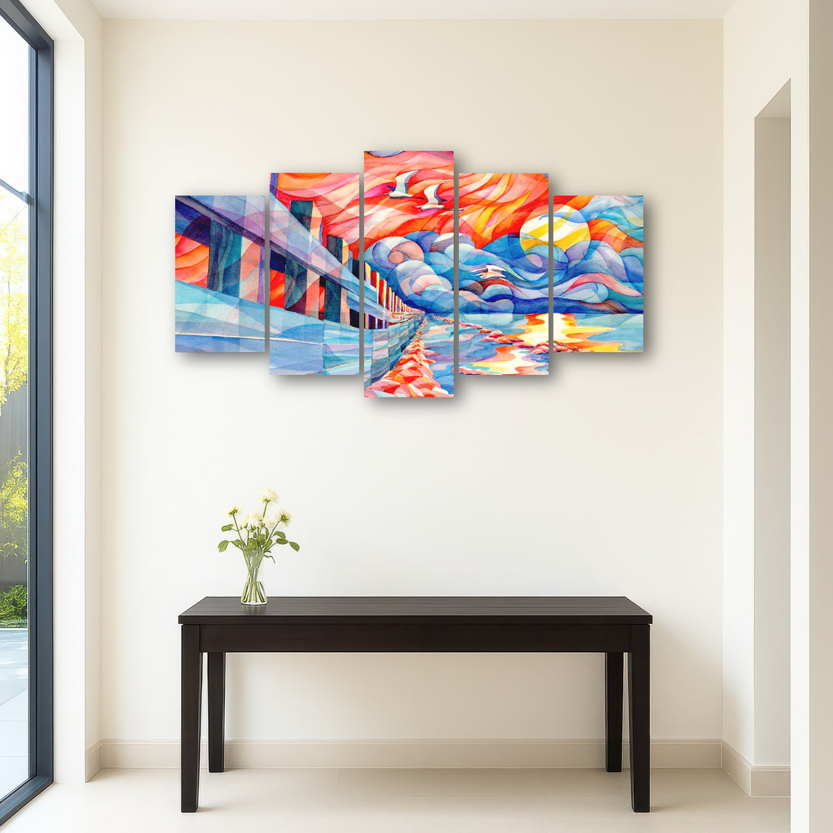 AUTO-MOCKUP ROOM | flight of the egrets