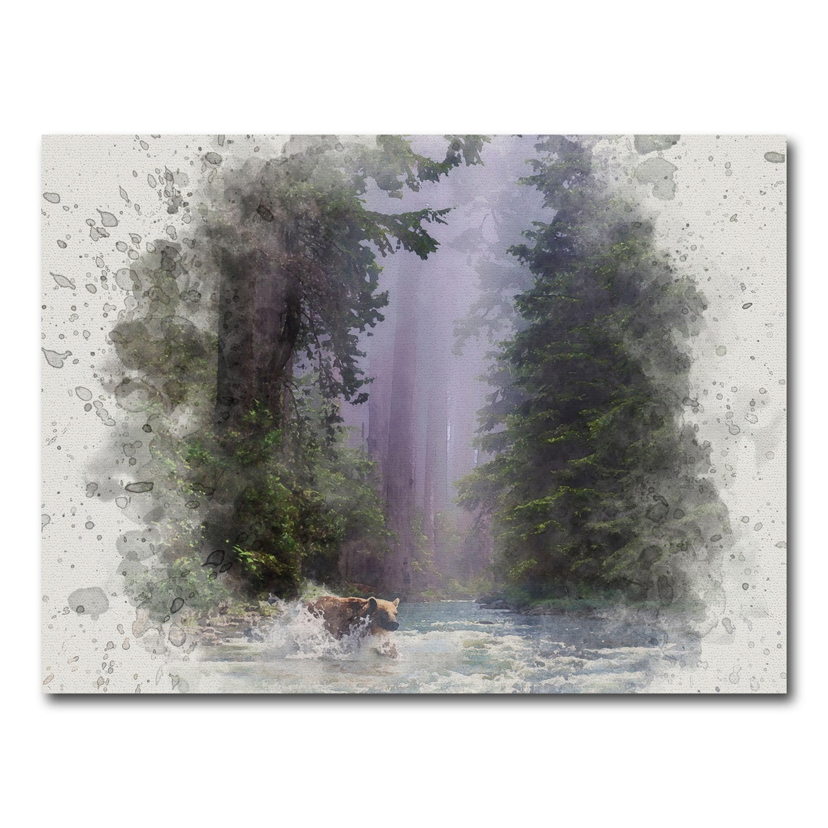 AUTO-MOCKUP WHITE | fording the stream | 1 Piece | Gallery Wrap Canvas | group=4x3