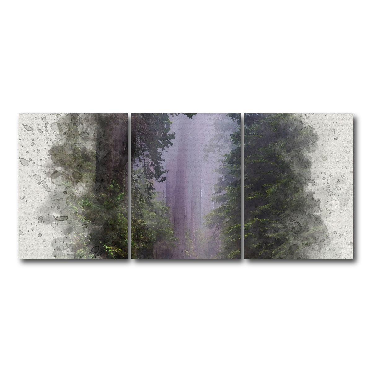 AUTO-MOCKUP WHITE | fording the stream | 3 Piece | Gallery Wrap Canvas | group=18x24