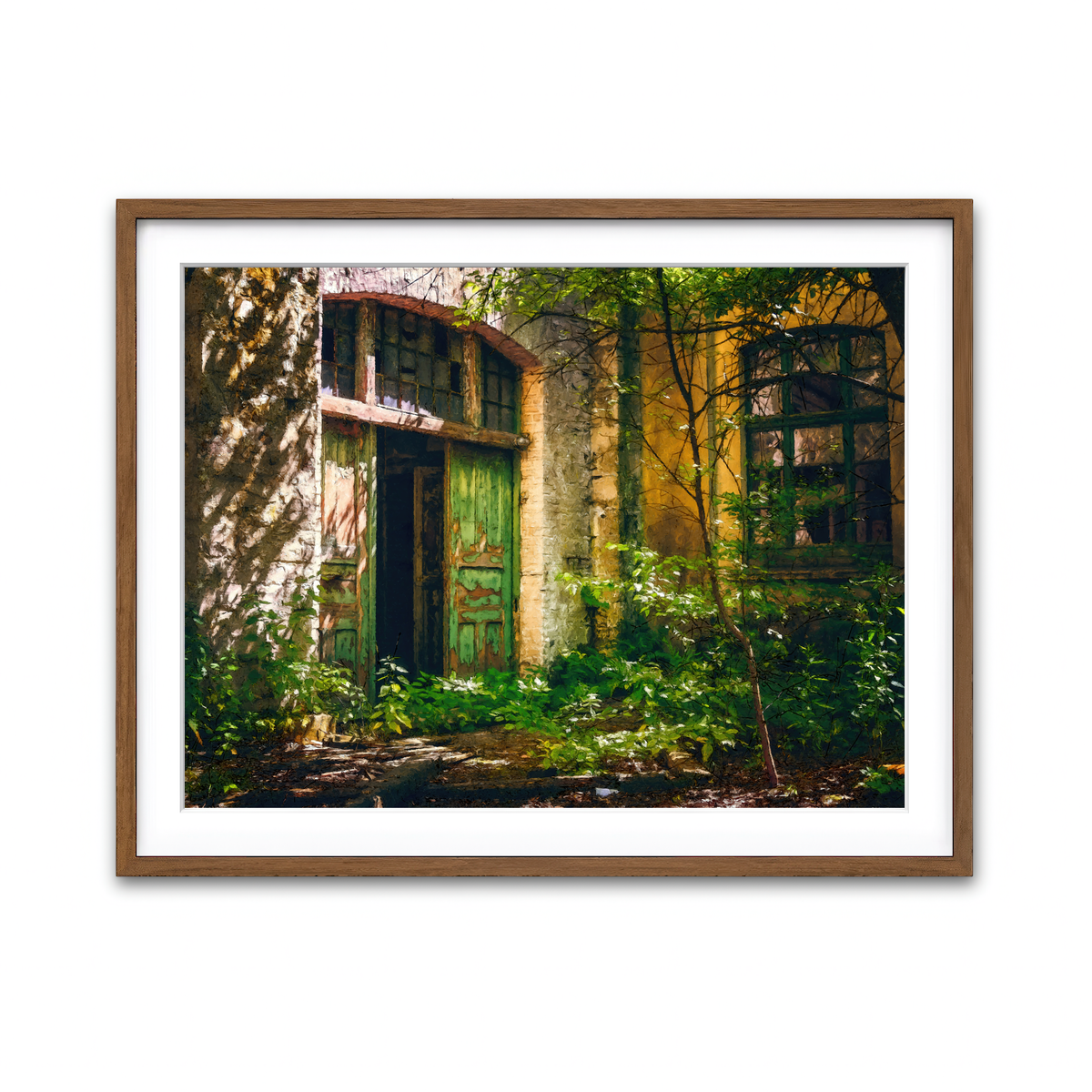 Framed Print 4x3 Walnut