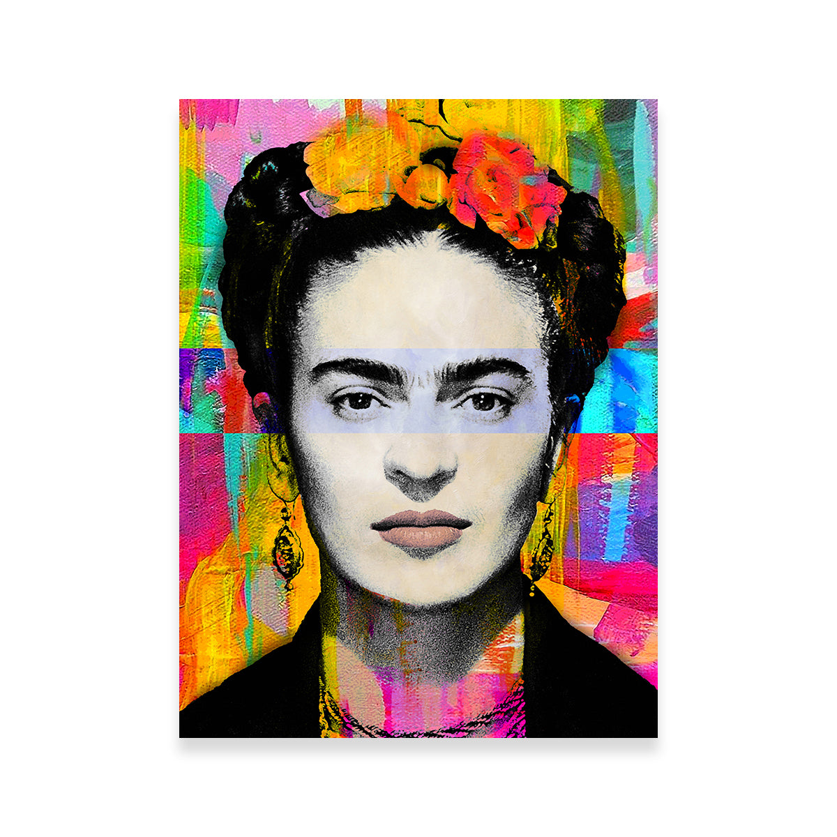 Frida In Color Wall Art