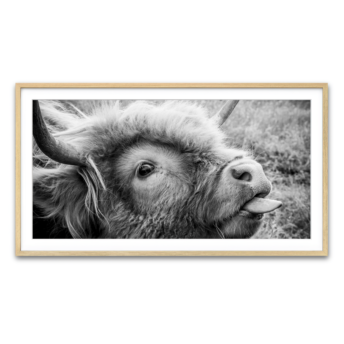 Framed Print 2x1 Natural