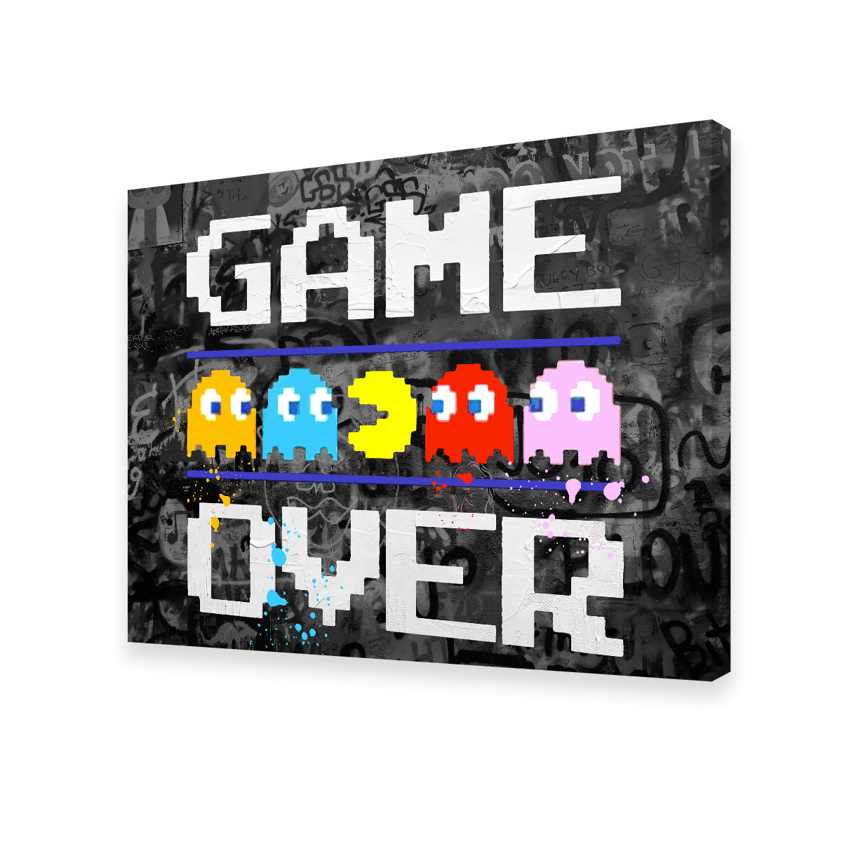Game Over Wall Art