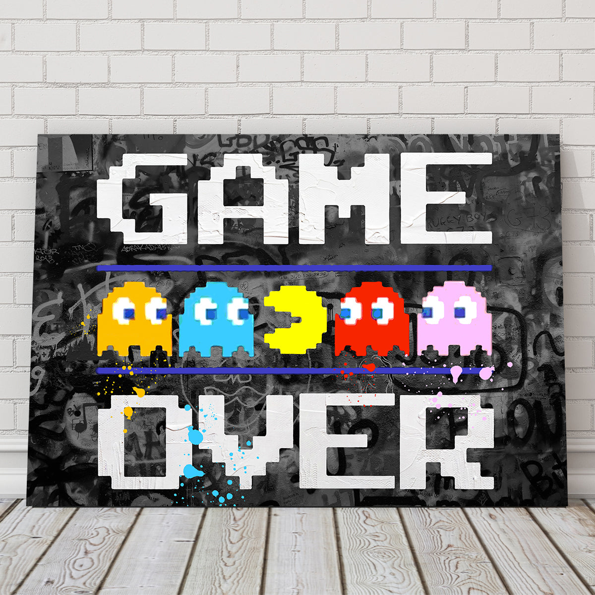 Game Over Wall Art