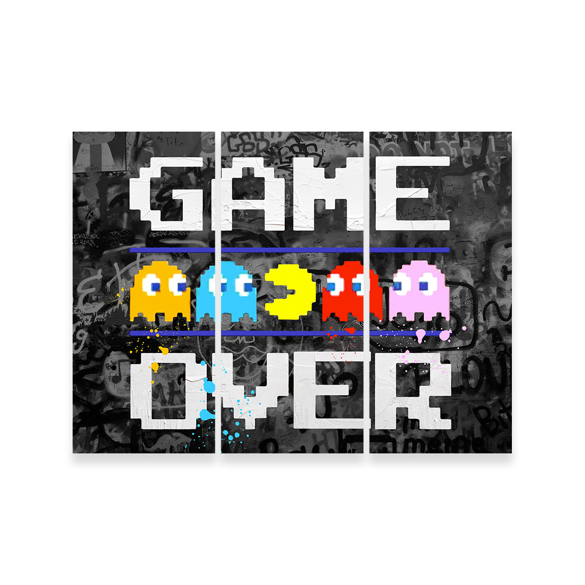 Game Over Wall Art