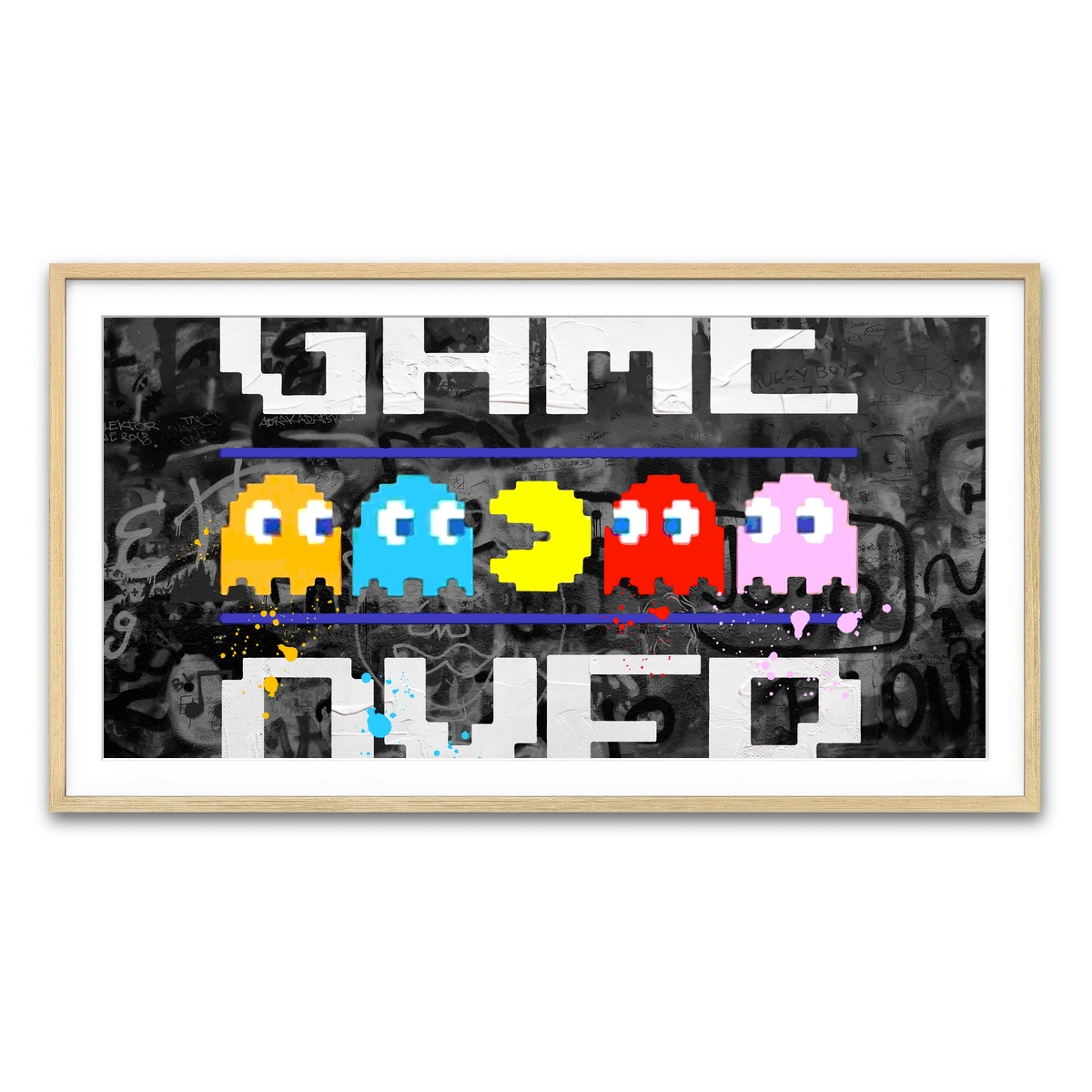 Framed Print 2x1 Natural