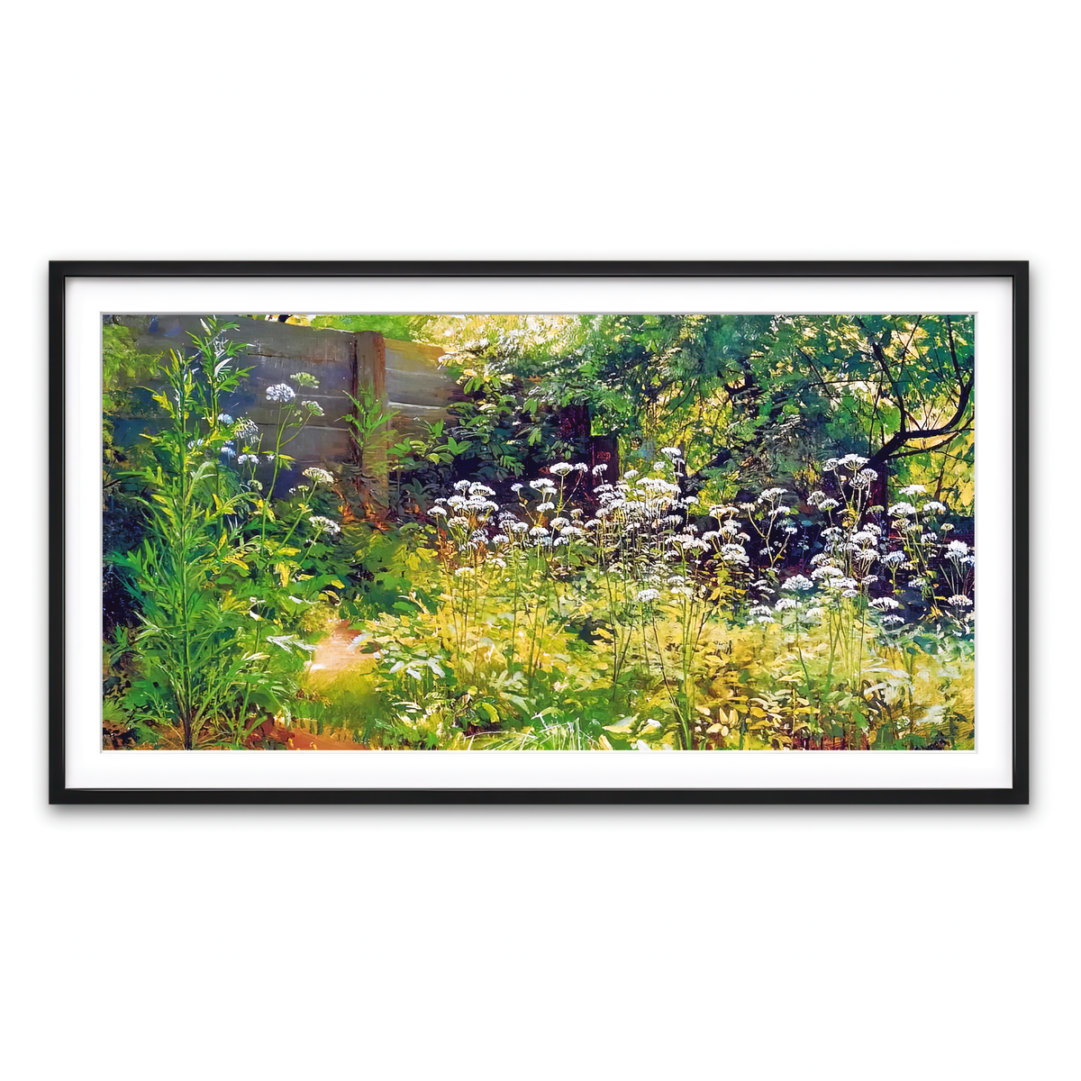 Framed Print 2x1 Black