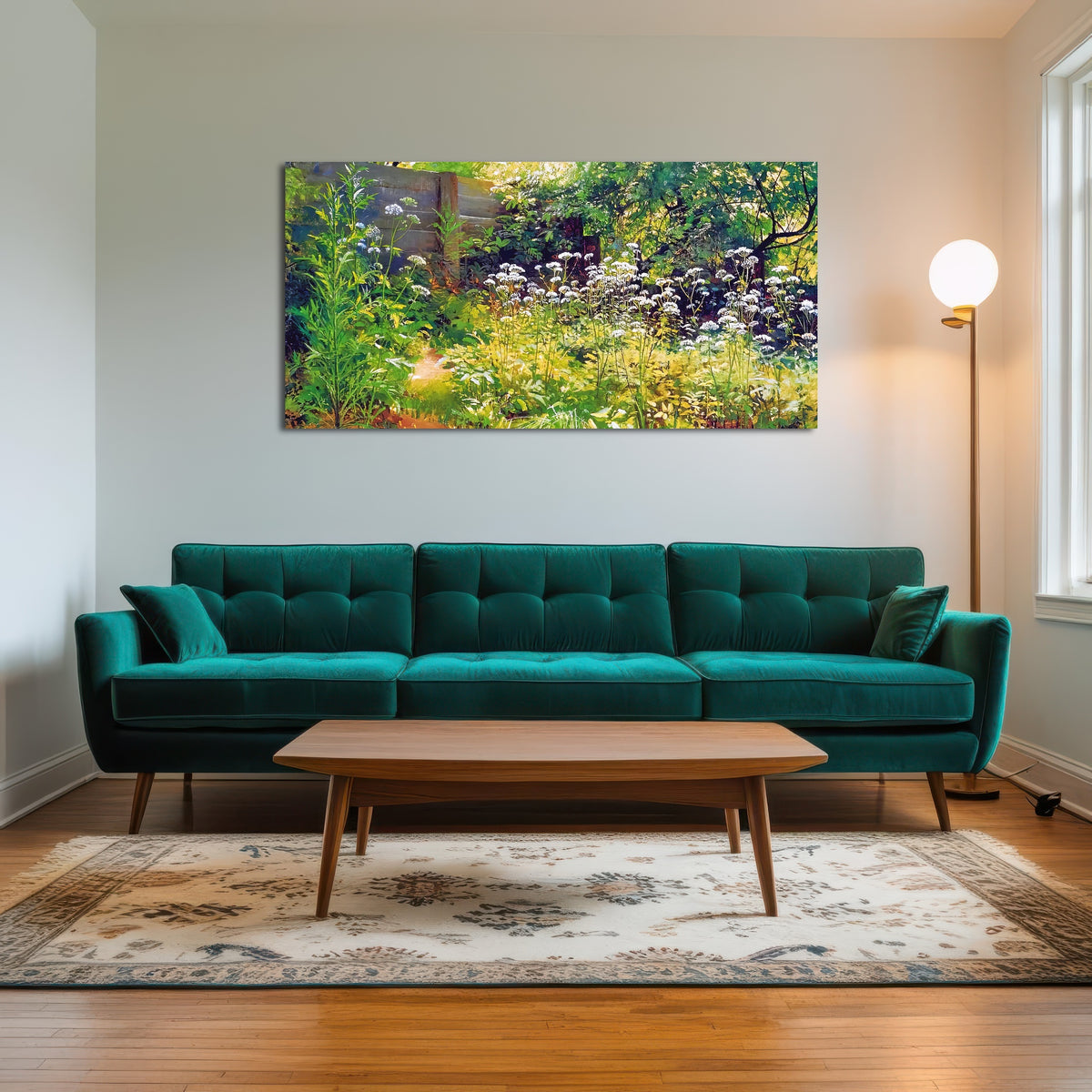 AUTO-MOCKUP ROOM | garden corner