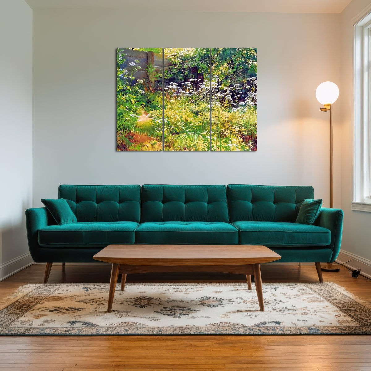 AUTO-MOCKUP ROOM | garden corner