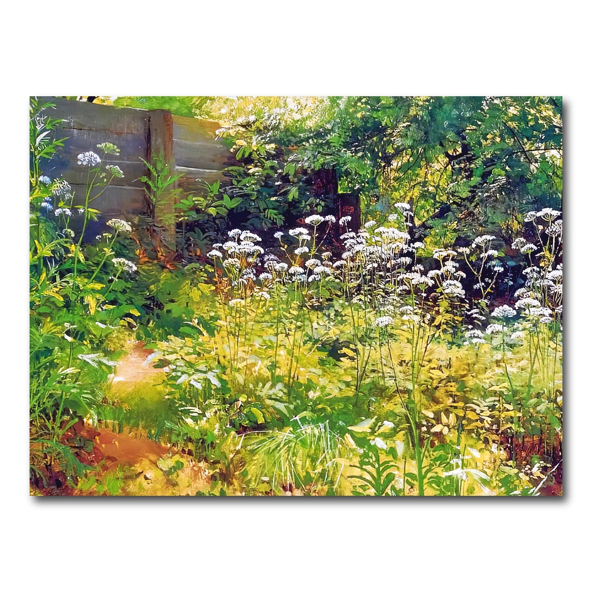 AUTO-MOCKUP WHITE | garden corner | 1 Piece | Gallery Wrap Canvas | group=4x3