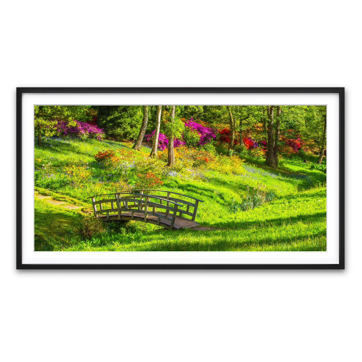 Framed Print 2x1 Black