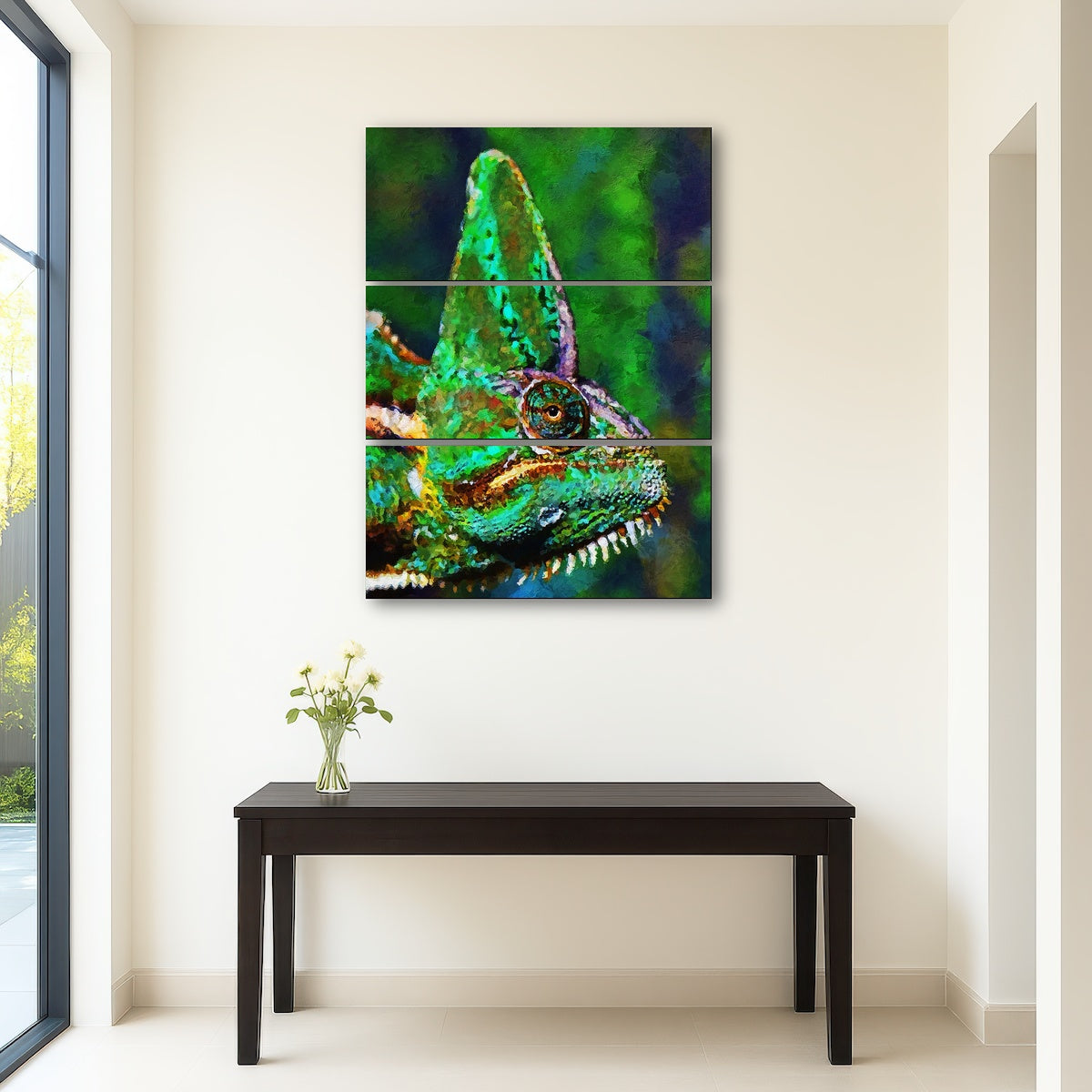 AUTO-MOCKUP ROOM | gecko painting