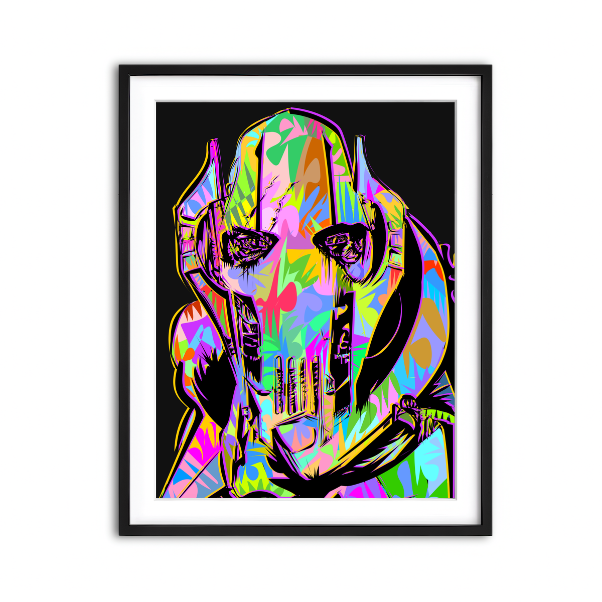 Framed Print 3x4 Black