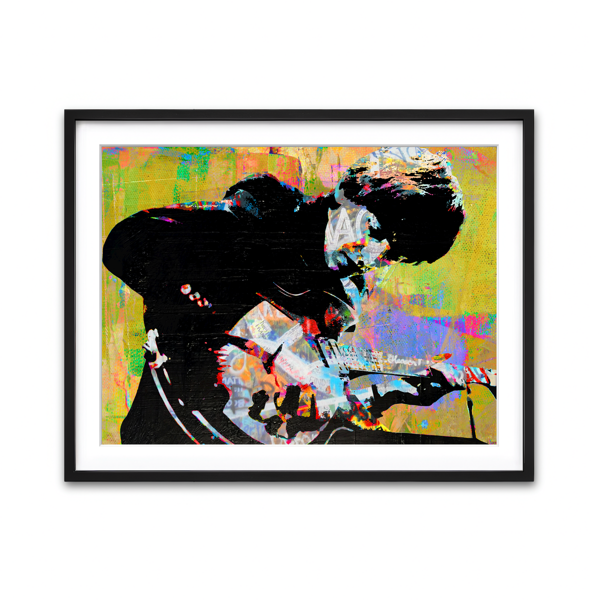 Framed Print 4x3 Black