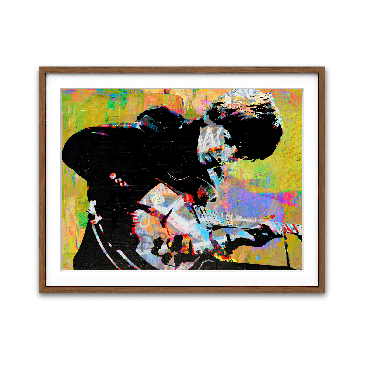 Framed Print 4x3 Walnut