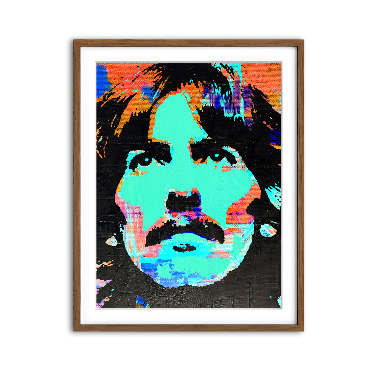 Framed Print 3x4 Walnut