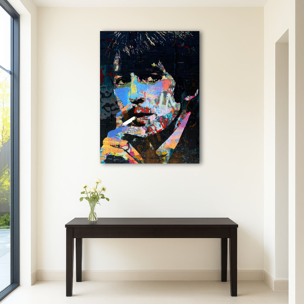 AUTO-MOCKUP ROOM | george harrison smoking