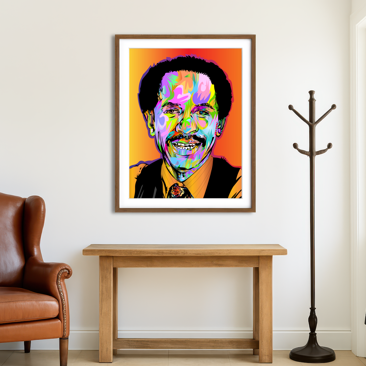 AUTO-MOCKUP ROOM | George Jefferson Wall Art