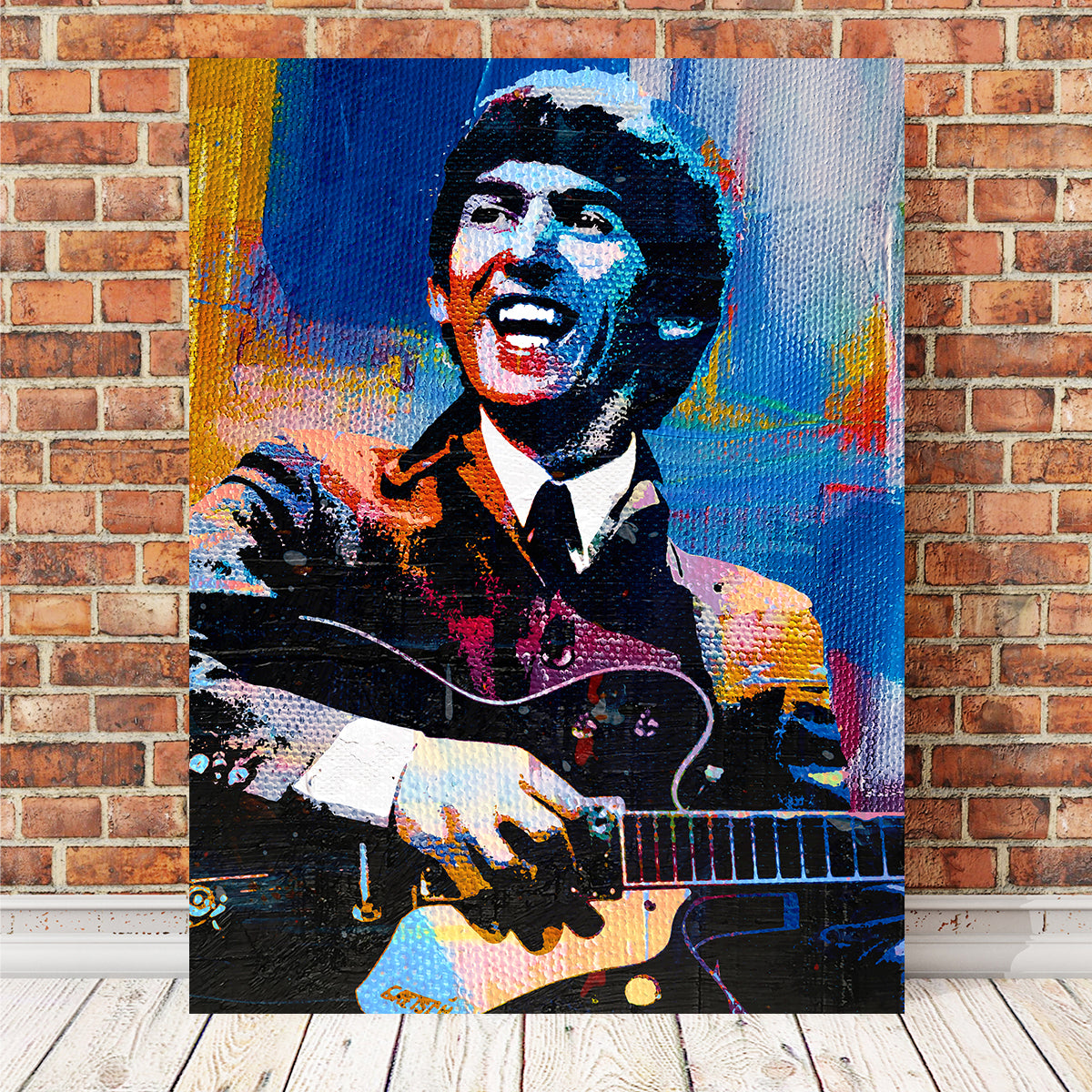 George Harrison Beatles Wall Art