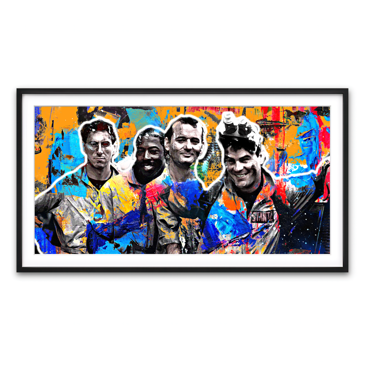 Framed Print 2x1 Black
