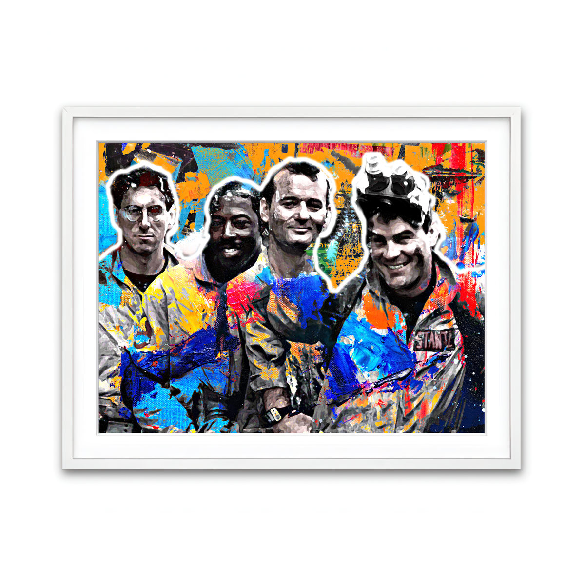 Framed Print 4x3 White